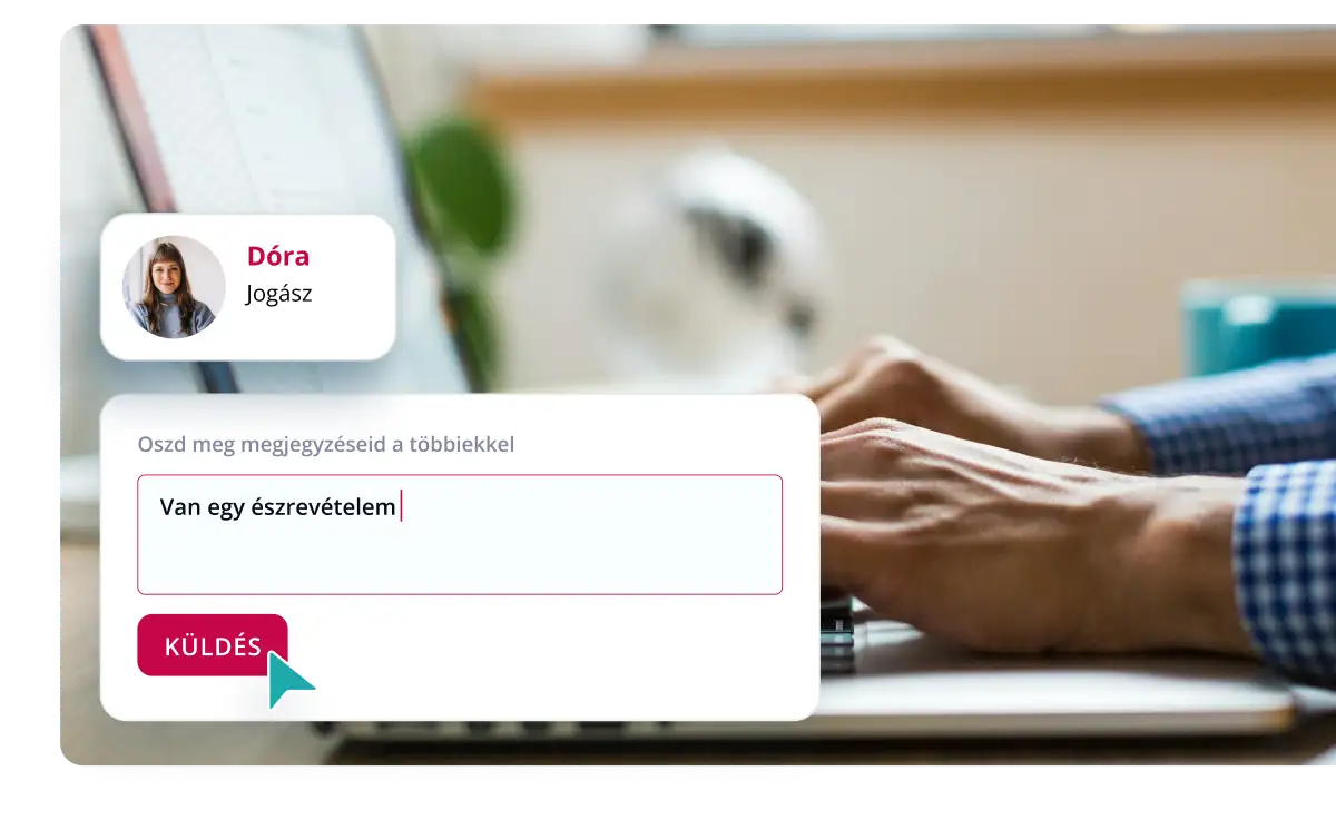 Discuss right inside the document