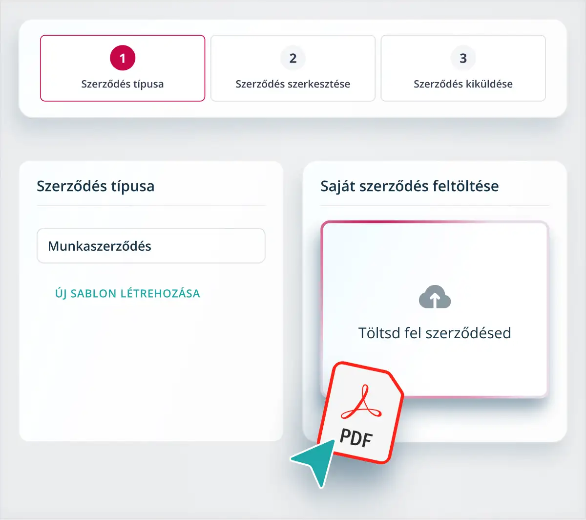 Create contracts at record speed with minimal effort