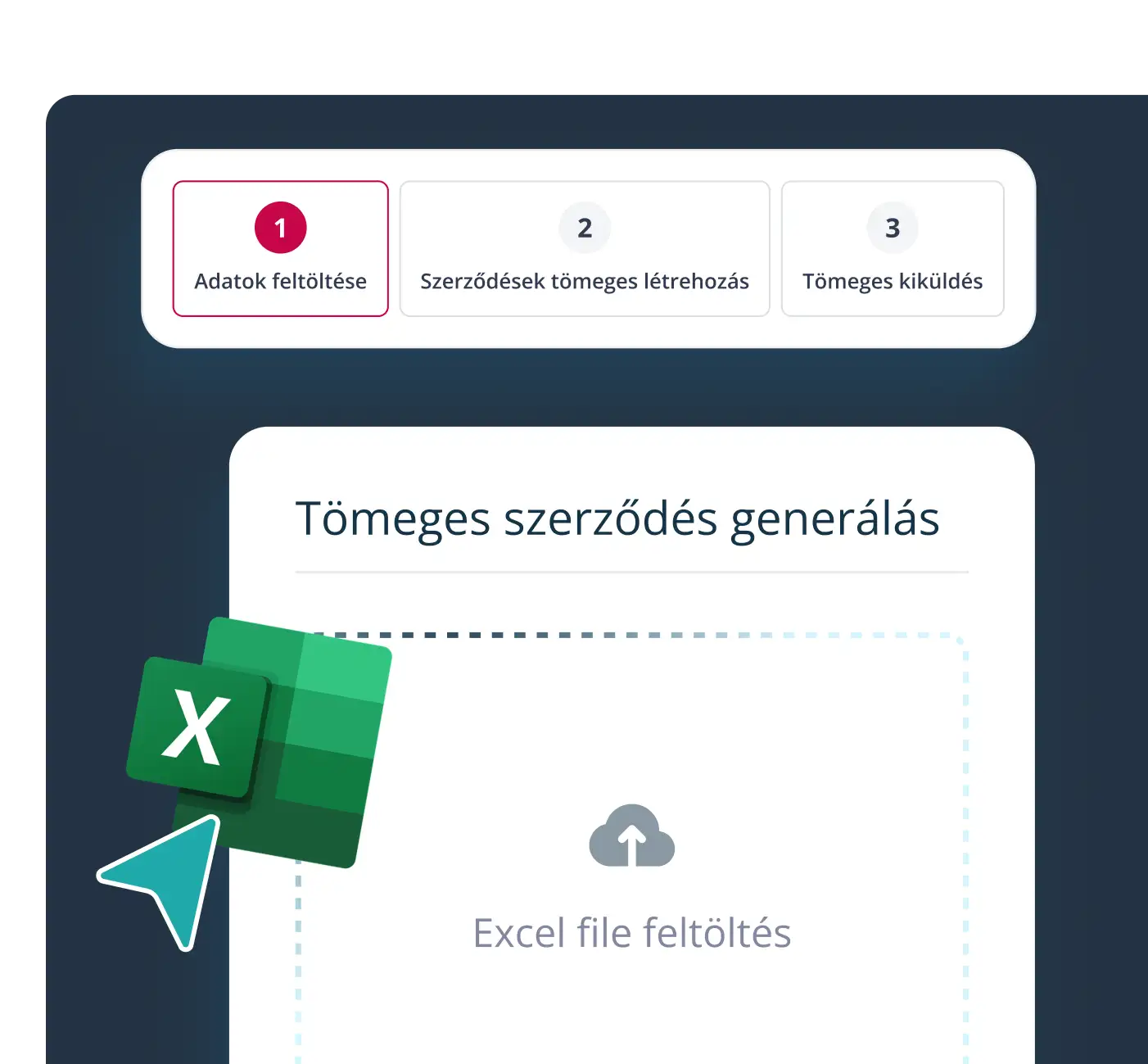 Bulk contract sending in one click